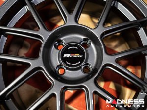 FIAT 500 Custom Wheels - 9esse - Fondmetal - Titanium - 17" 